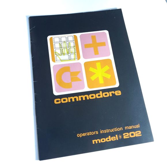 Vintage | Commodore 202 Manual